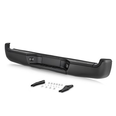Steel Complete Black Rear Bumper Assembly Fit 2005-2015 Toyota Tacoma Pickup