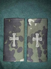 D&auml;nemark: Rangschlaufen: Pfarrer / Chaplain - Gr&uuml;ntarn