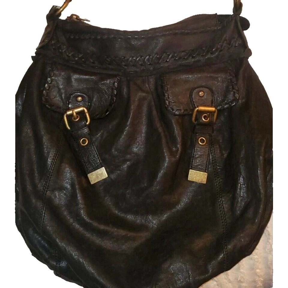 Bolso de hombro Cynthia Rowley de cuero suave Foto 4 de 4