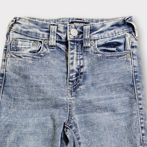 True Religion Jeans Women's 24 Blue Denim Jennie Curvy High Rise Super Skinny - Picture 4 of 12