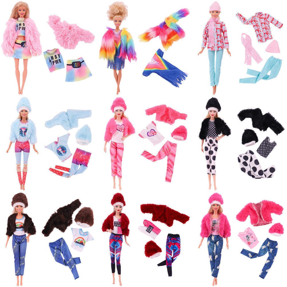 Leisure Fur Coat Pants Top Babi Wear Outfits For 11.5