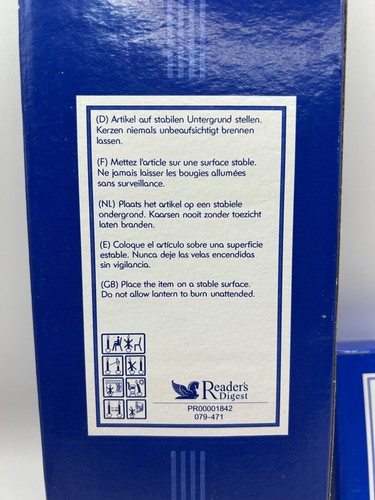 Reader's Digest Twin Kerzenhalter aus Holz mit 2 Kerzen (18x9x2cm) - Bild 5 von 6