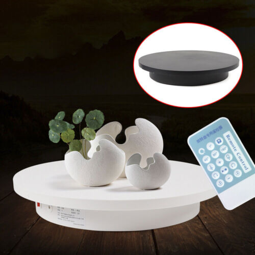 Electric 360° Turntable Rotary Table Two-Way Display Stand Remote Control 16.5" - Picture 7 of 30