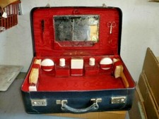 ACCESSORI UOMO DONNA VALIGIA 24h ECO-PELLE NECESSAIRE VINTAGE AFFARE!