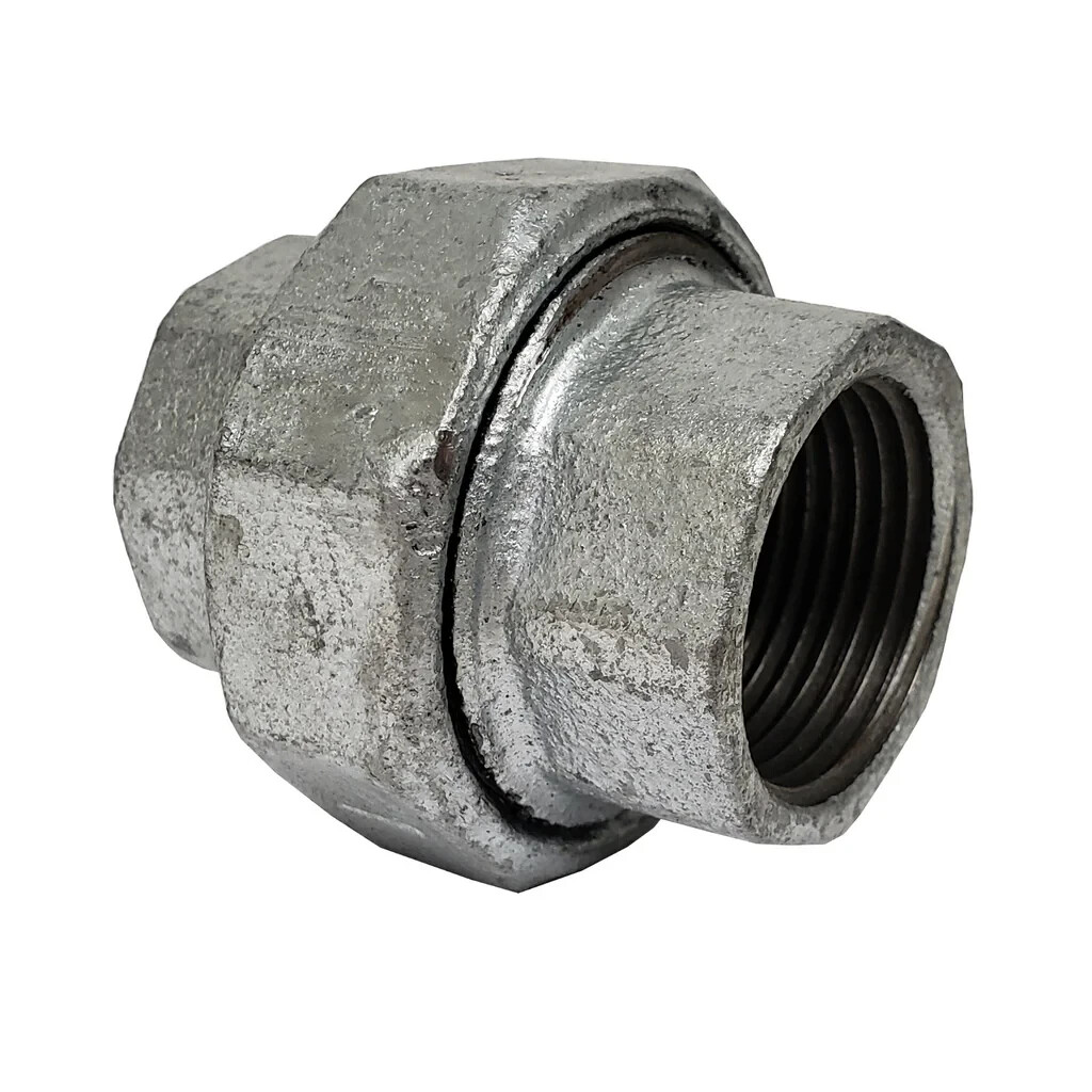 Various Sizes of Galvanized Union Male NPT Threaded Malleable Iron Class 150