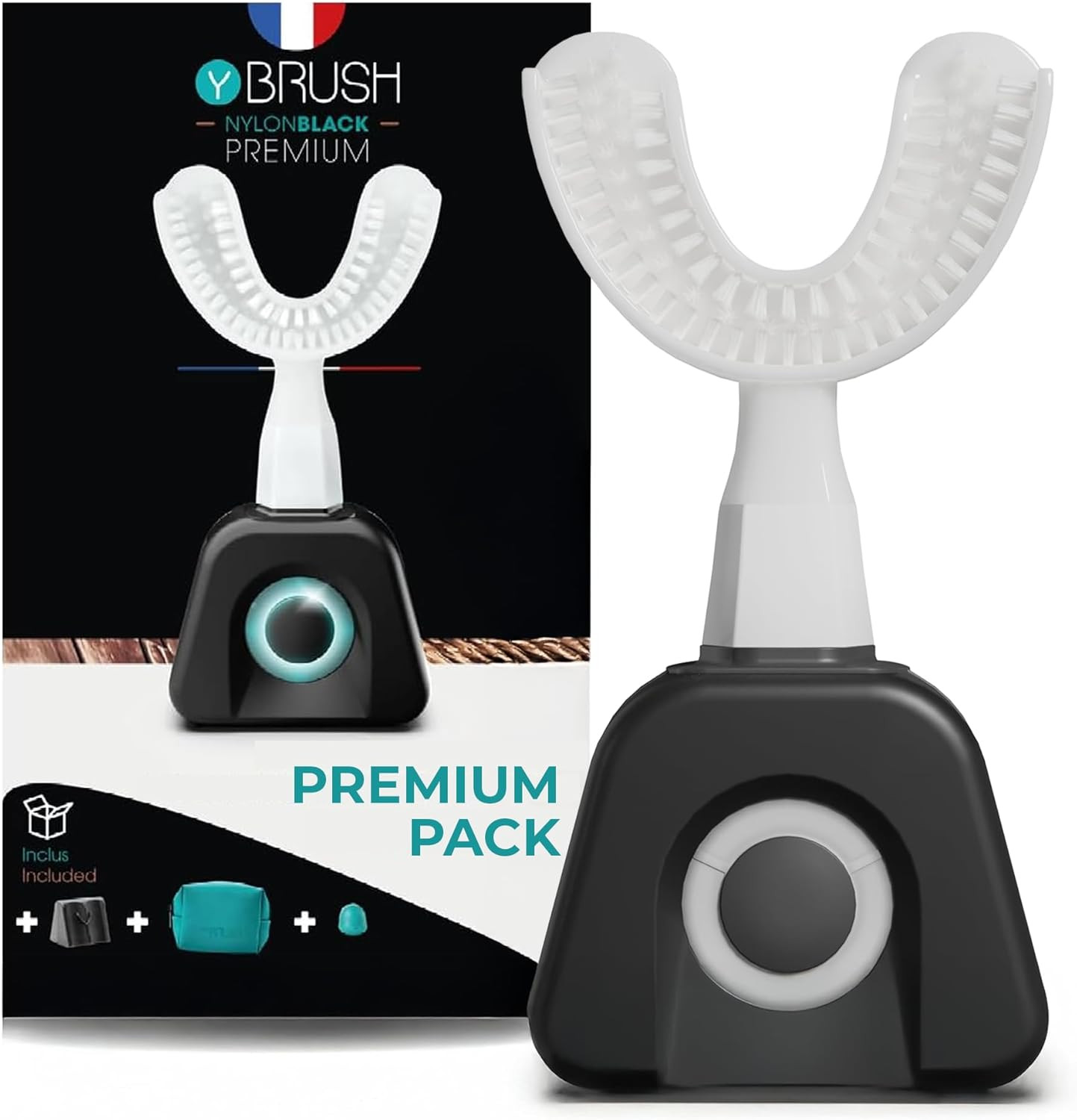 - Electric Toothbrush - Y-Shaped Brush - 3 Months Battery Li