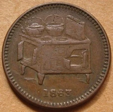 Plymouth IN780B-1a R-4 VF+ *** H.B. Dickson & Co. Hardware Stoves & Tinware ***