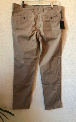 Massimo Dutti Mens KHAKI Trousers Pants Slacks US 34 EU 44 0011/001/710 NWT - Picture 4 of 13