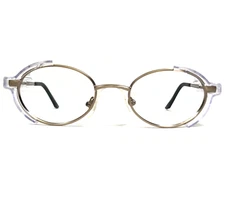 uvex Safety Eyeglasses Frames Starlet Mod.9154 Matte Gold Side Shields 47-20-125