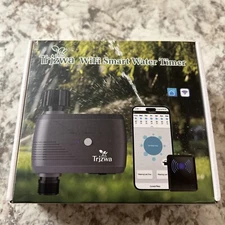 Sprinkler Timer WiFi Water Timer for Garden Hose,TRJZWA Smart WiFi Hose Timer...