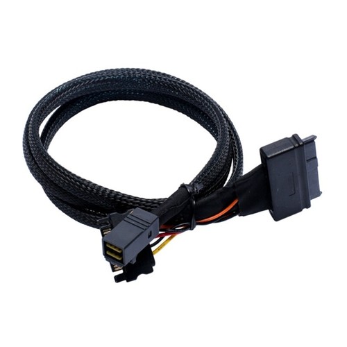0.5m Internal 12Gbs SFF-8643 to SFF-8639 Cable 0.5m with 15Pin Connector - Afbeelding 5 van 6