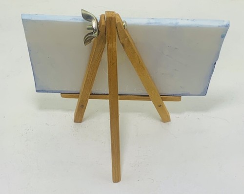 DOLPHIN 3D Ceramic Plaque w/ Mini Wood Easel 5.5”W x 4”H Decorative Ocean Decor - Picture 6 of 8