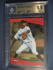 CARLOS CARRASCO 2006 Tristar Prospects Plus PD #18 BGS NM-MT+ 8.5 RC Indians