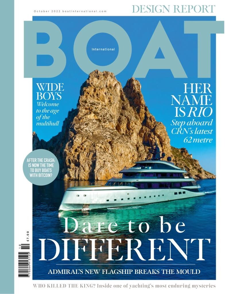 BOAT INTERNATIONAL MAGAZINE | (UK) OCT 2022 | DARE TO BE DIFFERENT | eBay