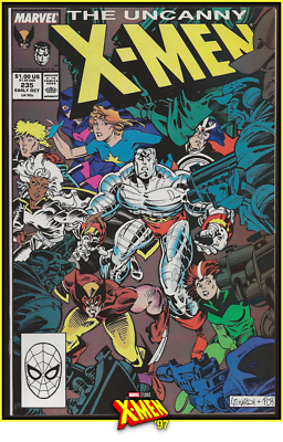UNCANNY X-MEN #235 (1988) 1ST GENOSHA MUTANT ISLAND X-MEN '97 KEY