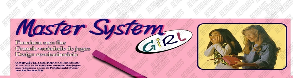 Master System Girl SET - BOX - Photoshop Art to Print - Image 4 of 4