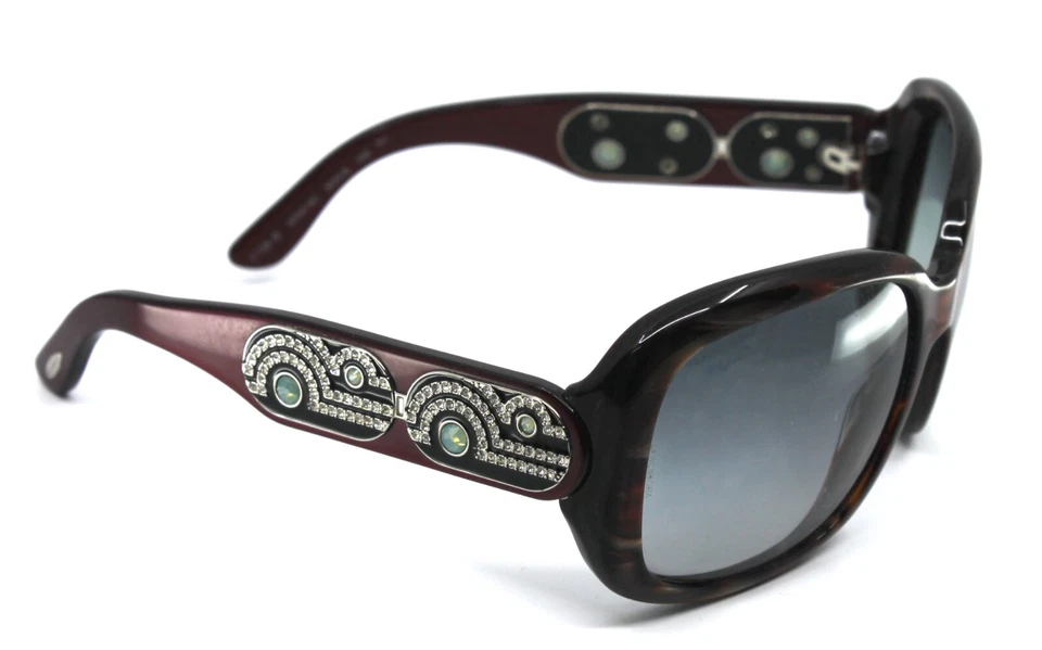 Gafas de sol de colección BVLGARI edición limitada rojas/marrones 5034/3C 130 3N 60□19 8038-B Foto 2 de 4