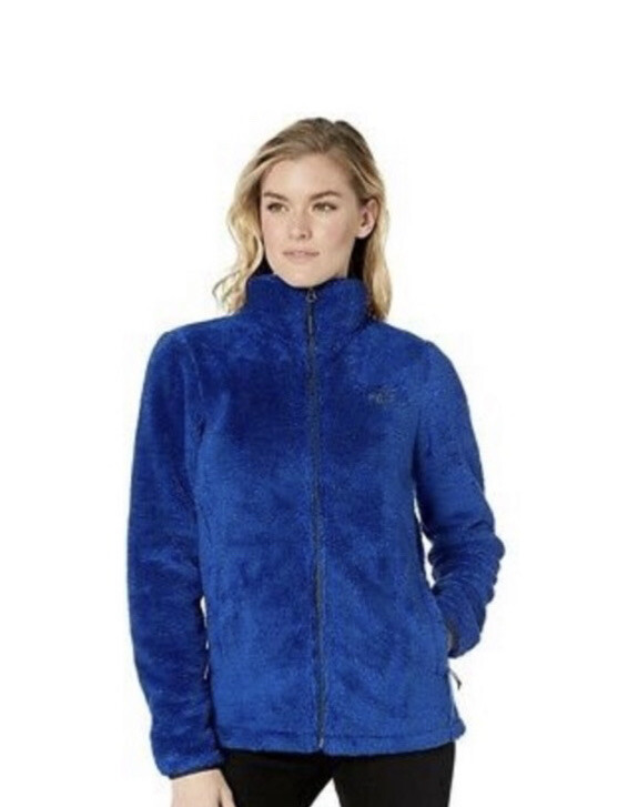 The North Face Women's Osito Full Zip Fluffy Fleece Blue