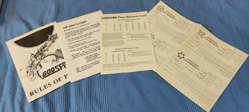 GodsFire Boardgame (1976) - Foto 5 di 8