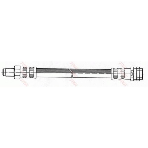 TRW Bremsschlauch Hinten Links Rechts FüR Mercedes-Benz C-Klasse T-Model PHB447-image