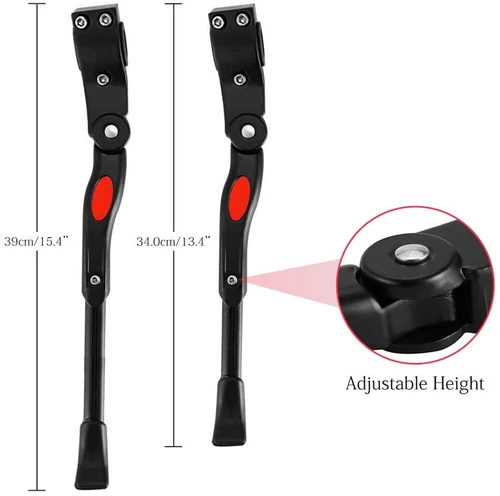 Fahrrad Bike Center Kickstand Easy Adjustable Alloy MTB Kick Stand for 24"-29" - Bild 3 von 17