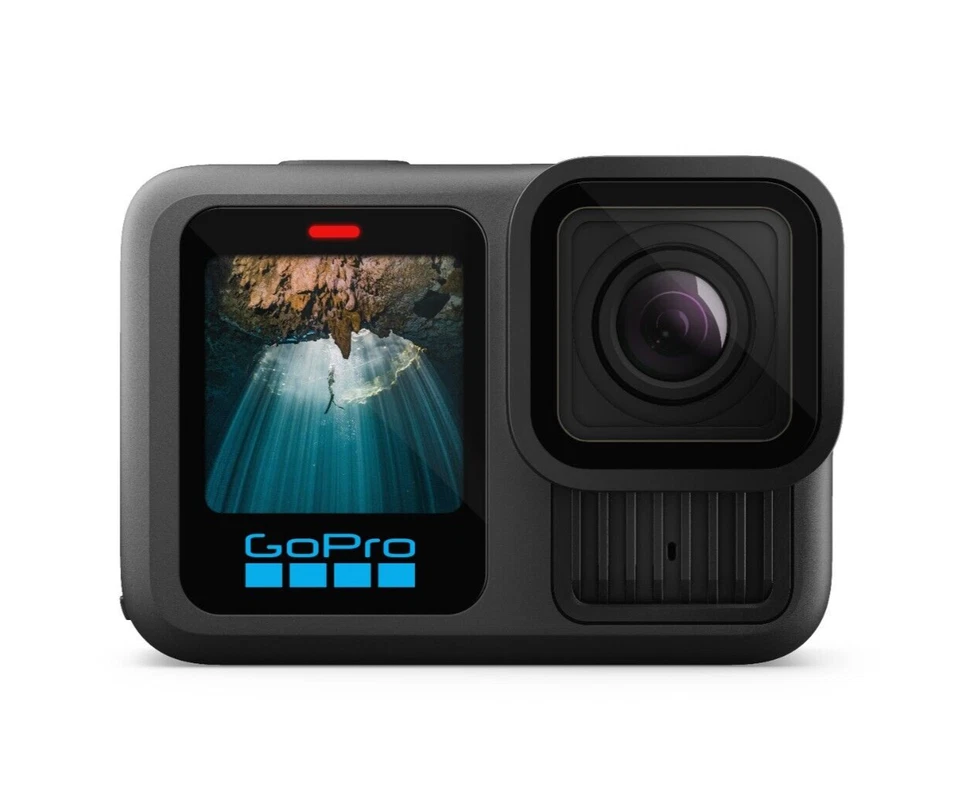 GoPro HERO13 Schwarze wasserdichte 27-MP-Actionkamera mit 5,3K60 UHD-Video-HDR