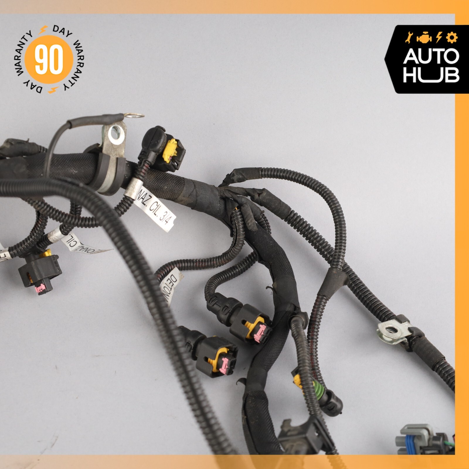 09-19 Maserati Quattroporte GranTurismo Engine Motor Wiring Wire Harness OEM