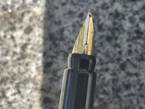 Parker Fountain Pen SONNET Dark Green Vintage Retro - Picture 4 of 4