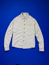 Bogner men  s gray cotton shirt SZ L