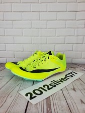 Size 7.5 Nike Men's Zoom Rival Sprint Volt Black Track  Field Spikes DC8753-700