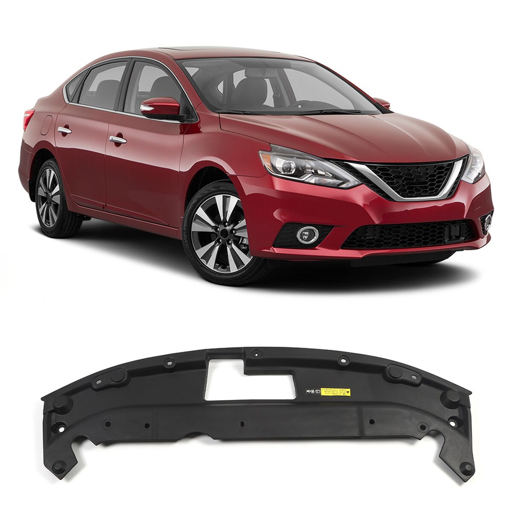 Upper Front Radiator Support Cover Sight Shield For 2016-2019 Nissan Sentra