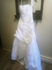 Callista Bridal Wedding Dress style 9092 in luxurious soft taffeta