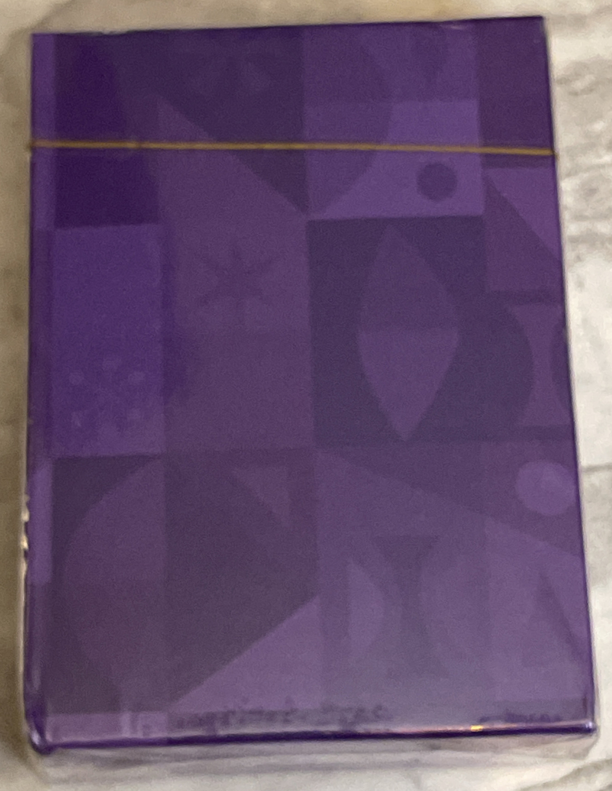 DISNEY PIXAR PLAYING CARDS PURPLE CARDS COMPLETE DECK New Factory