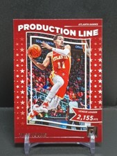 2022-23 Panini Donruss Basketball #3 Trae Young Production Line Atlanta Hawks