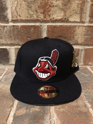 ウェア NEW ERA CLEVELAND INDIANS 59FIFTY 7 3/4 Cleveland Indians Guardians Hat Men 7 3/4 Red 59Fifty New