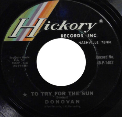 Donovan - To Try For The Sun (7 Zoll Single)