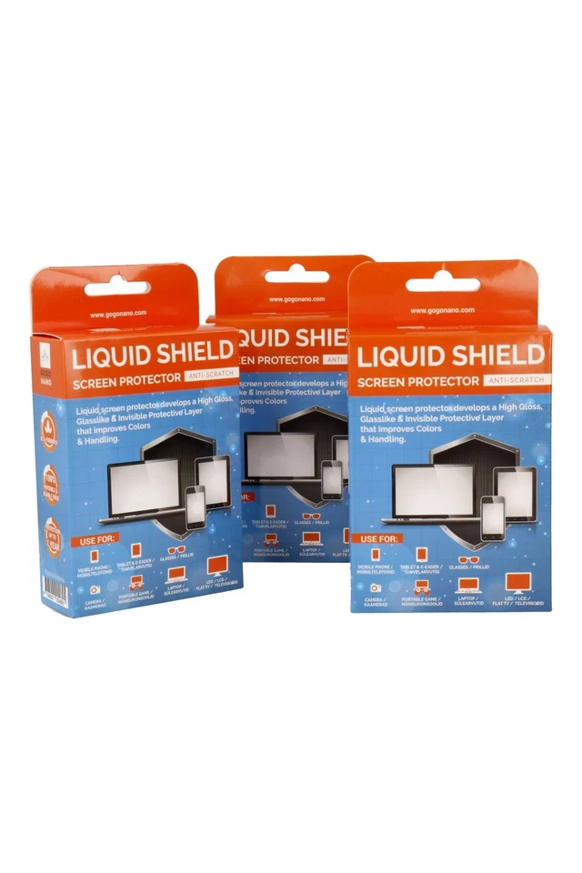 Liquid Glass Screen Protector Nano for Cell Phones Invisible Universal Film LCD - Image 4 of 4