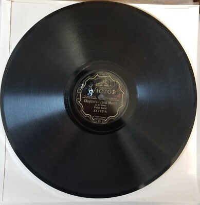 RCA Victor Record, Victor Band, Clayton's Grand March/ In Lilac Time