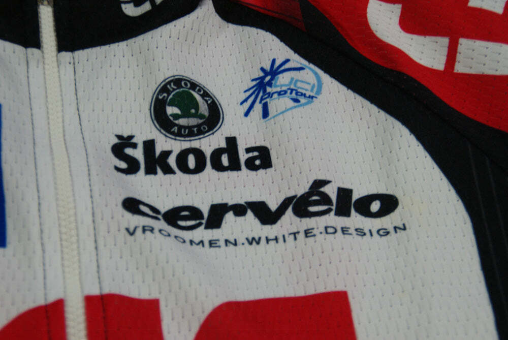 Maillot De Cyclisme Vintage Descente CSC UCI Skoda - Taille S - Années 2000