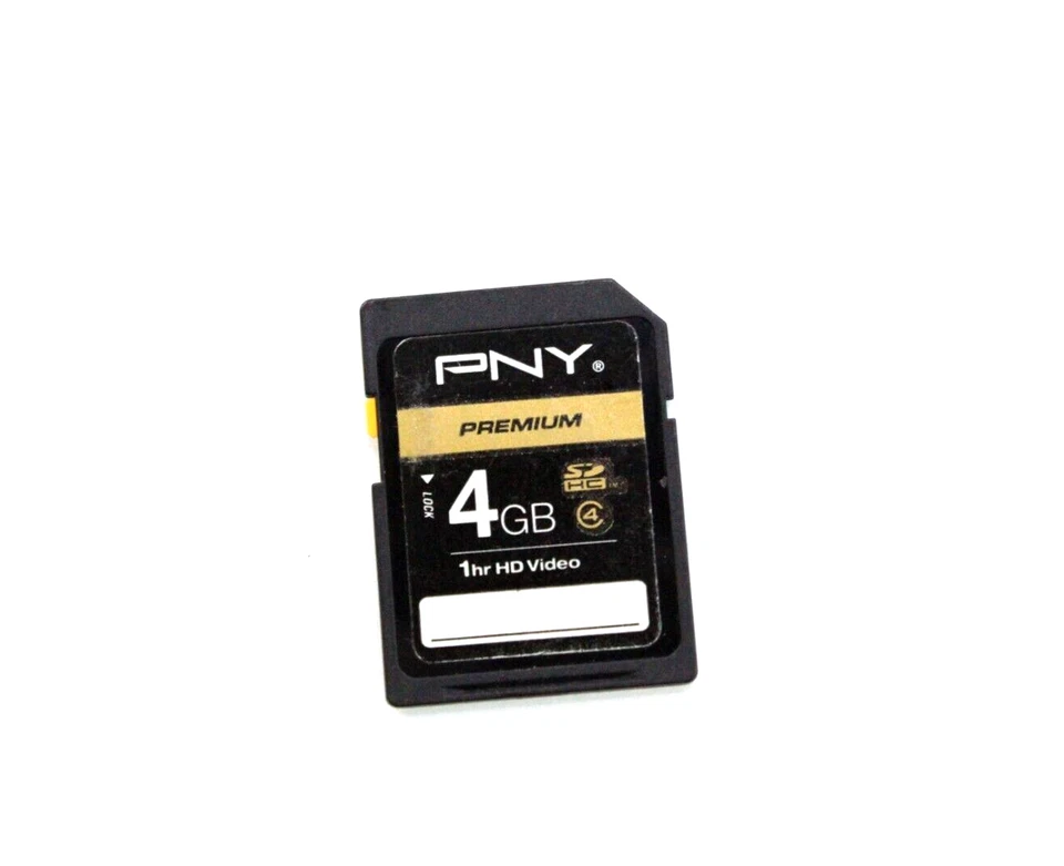 Genuine OEM PNY Premium SD-K04G 4GB SD Memory Card - Class 4 - Made in Japan - Image 2 of 3