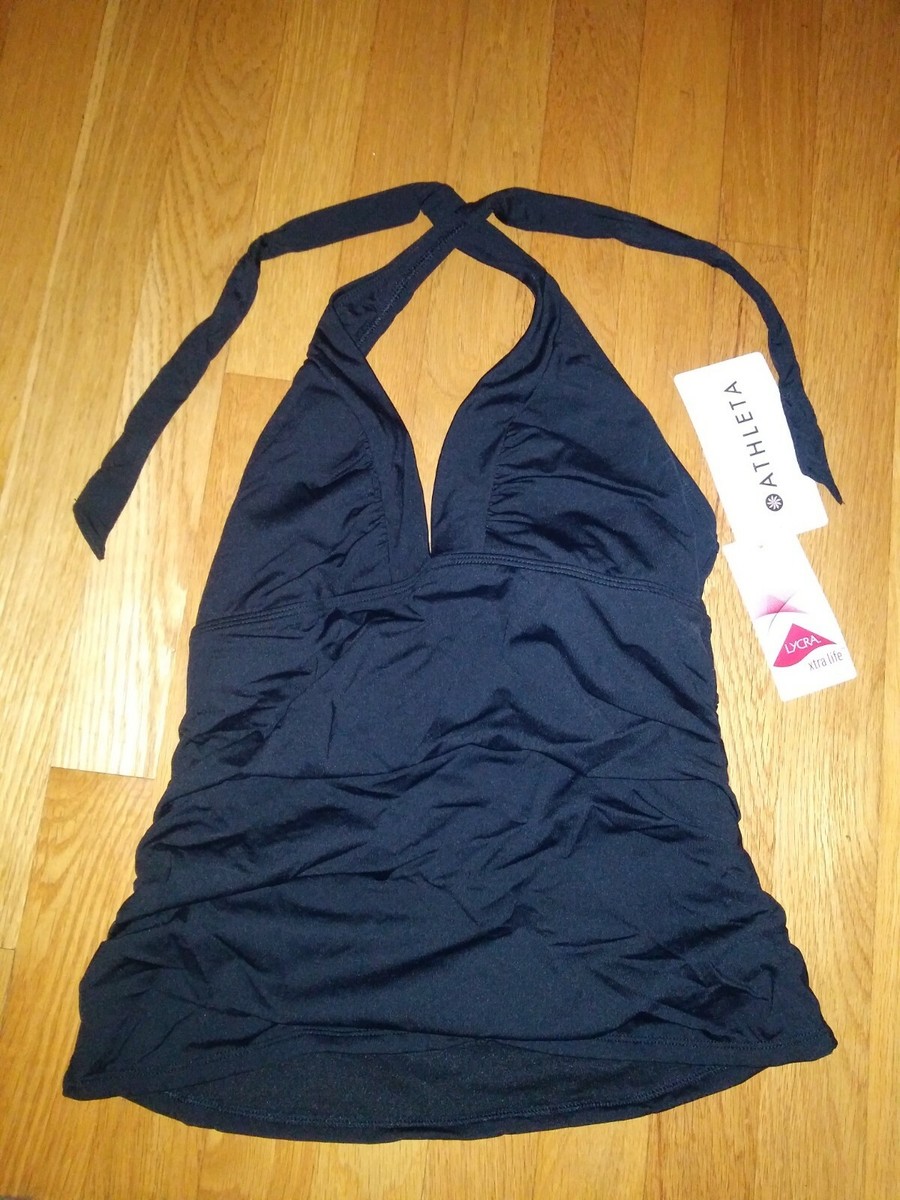 shirrendipity halter swim dress Blue Halter Mini Dress
