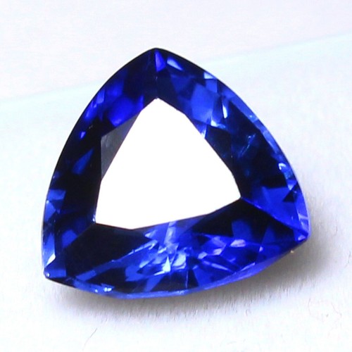 Natural Certificado Ceilán Azul Zafiro 5x5 mm Trillón Corte Impresionantes Ge... - Imagen 2 de 6