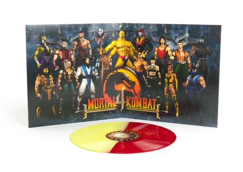 Mortal Kombat 4 Original Video Game Soundtrack - Mondo Exclusive Red/Yellow - Picture 3 of 3