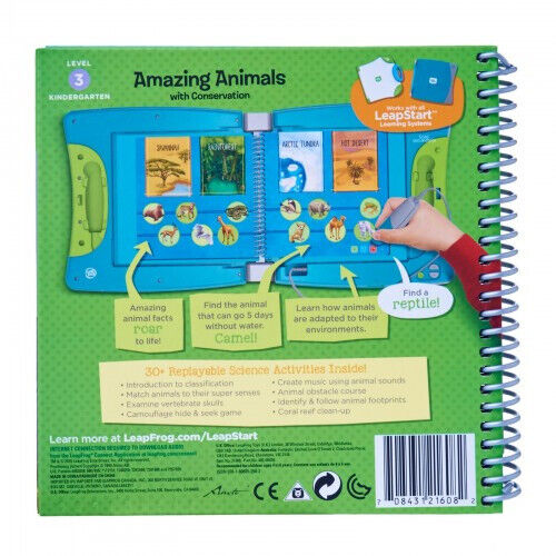 Leapfrog Leapstart Kindergarten Activity Book Amazing Animals,Conservation - Bild 4 von 4