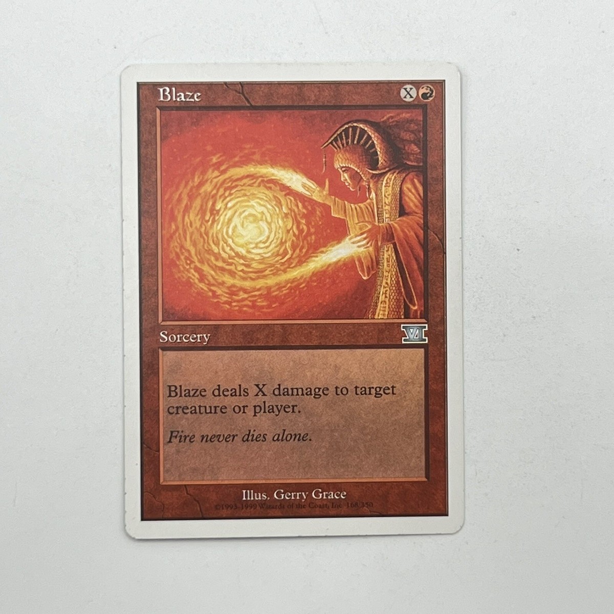Magic The Gathering MTG Blaze - 6th Edition - EX Authentic