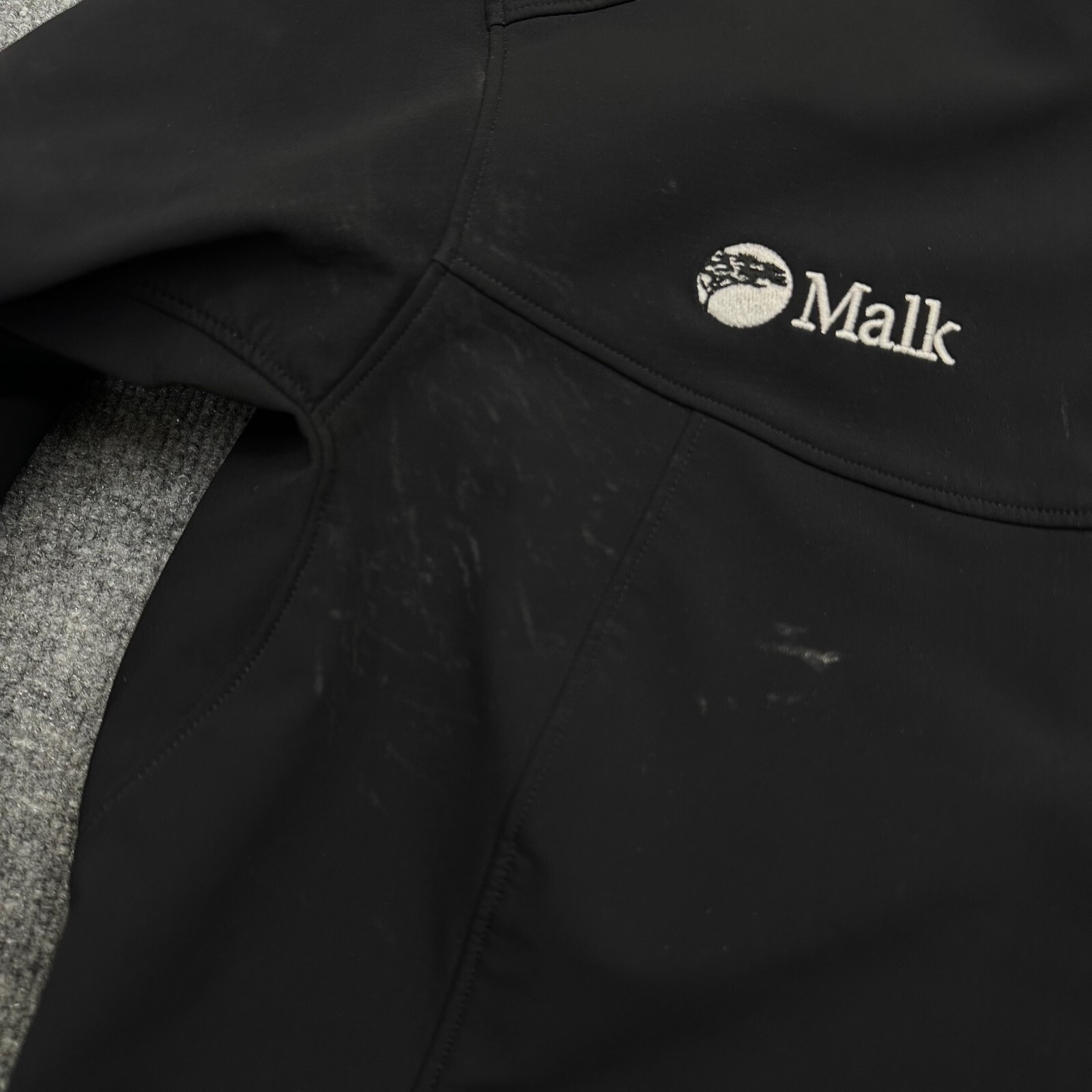 Giacca Arc'teryx Epsilon LT Soft Shell nera logo aziendale donna taglia M