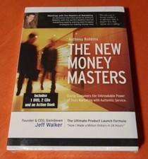 Anthony Robbins The New Money Masters DVD Jeff Walker the ultimate product