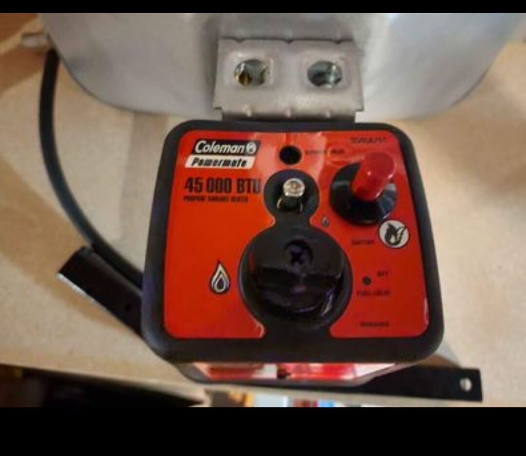COLEMAN POWERMATE 45000 BTU PROPANE COMMERCIAL GRADE RADIANT HEATER NOS |  eBay