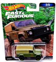 Hot Wheels Premium Auto Fast & Furious Car Land Rover Defender 110 2/5