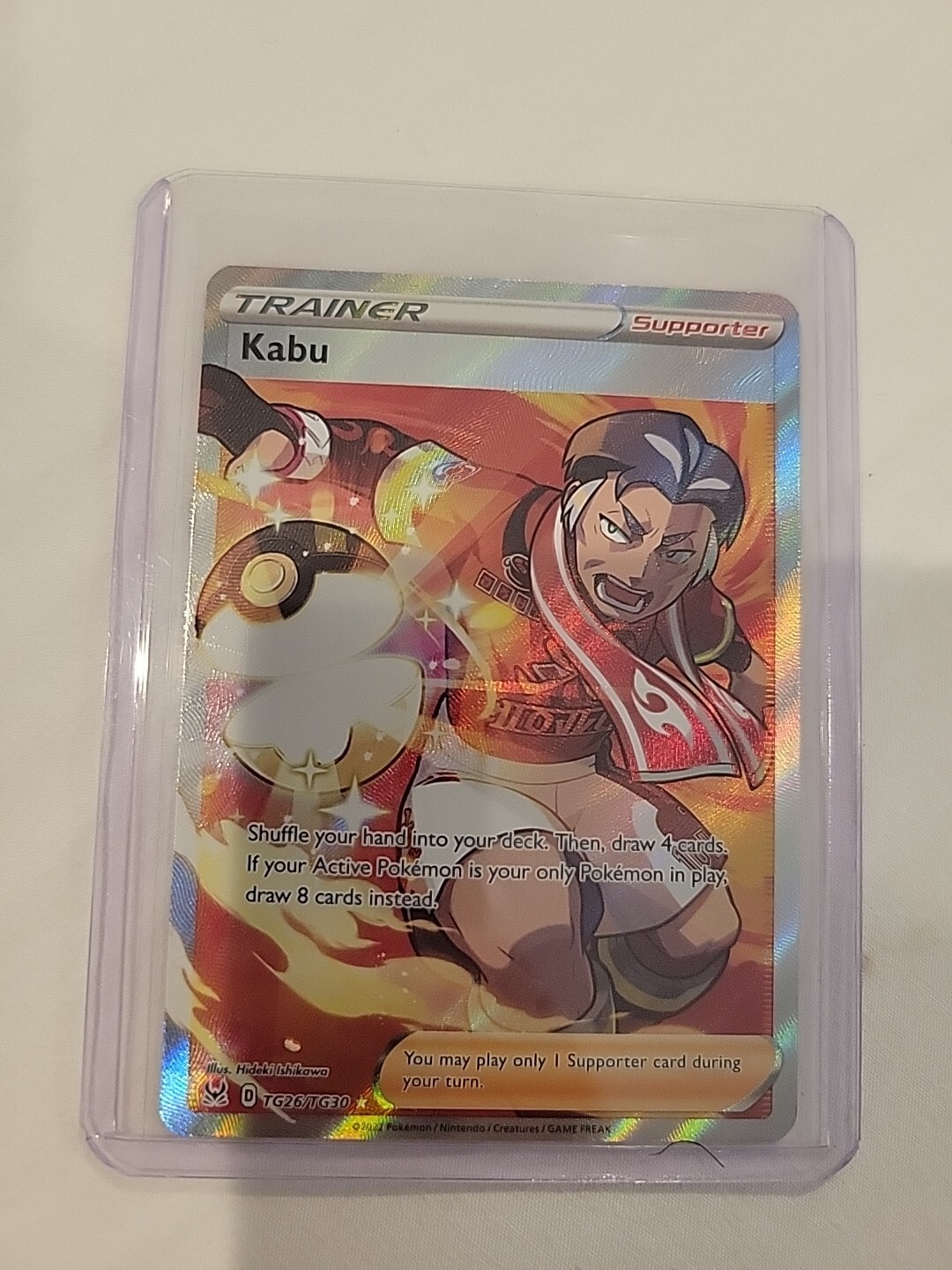 Pokemon Lost Origin - KABU - TRAINER GALLERY - TG26/TG30 - NM/M